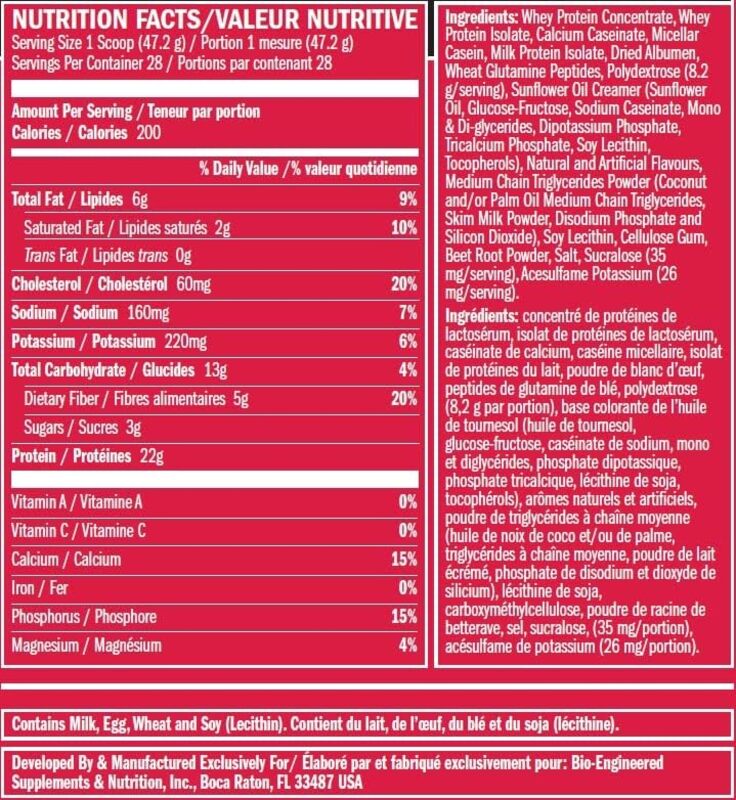 BSN Syntha 6 2.91lb Vanilla Ice Cream